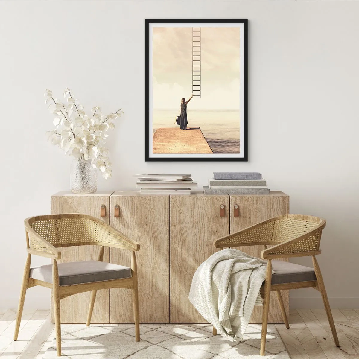 Poster in black frame - Magical Trip - 61x91 cm