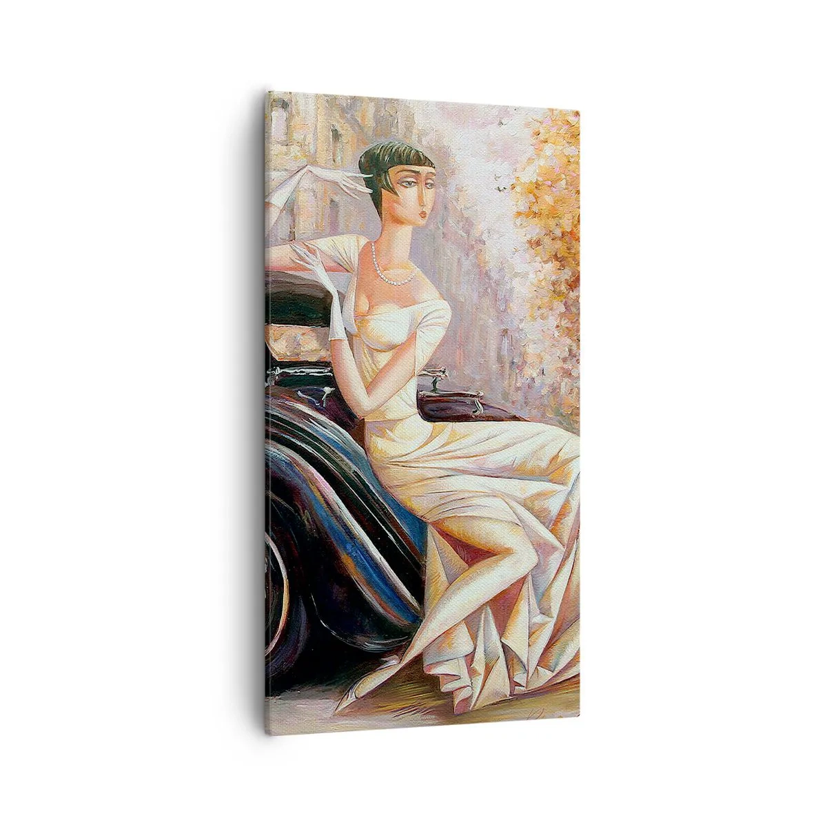 Canvas picture - Elegance - Retro Style - 55x100 cm