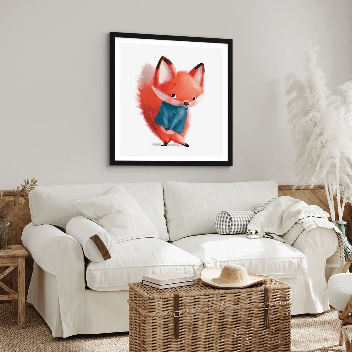 Poster in black frame - Do I Look Good in It? - 40x40 cm