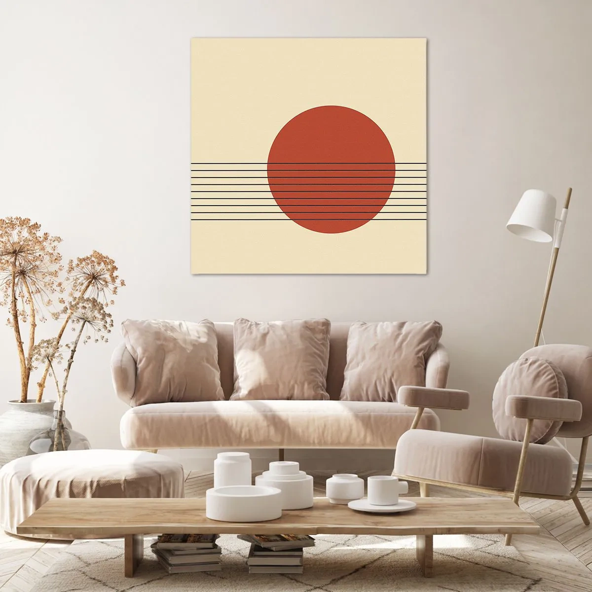 Canvas picture - Around and Beoynd - 40x40 cm