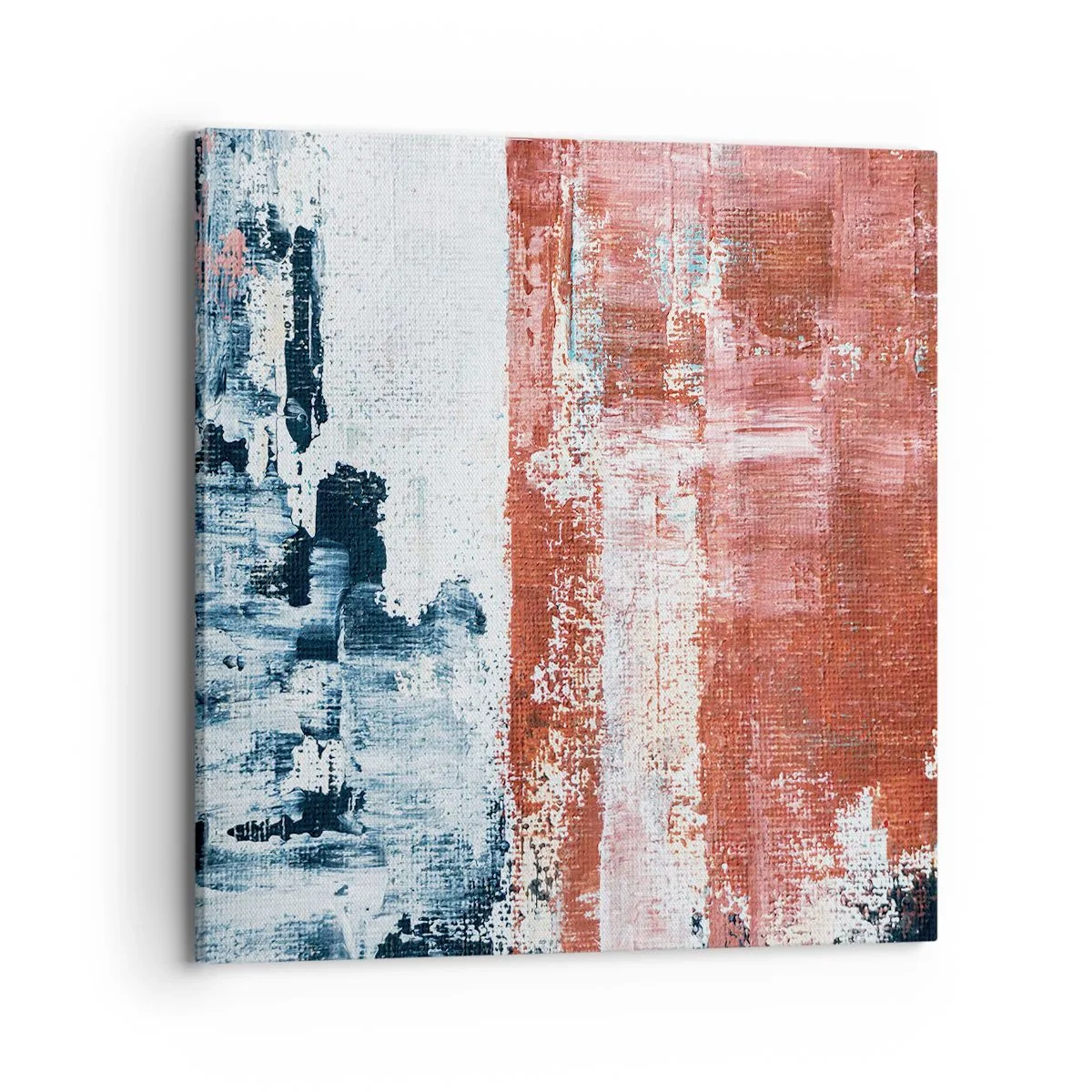 Canvas picture - Abstract Fifty Fifty - 70x70 cm
