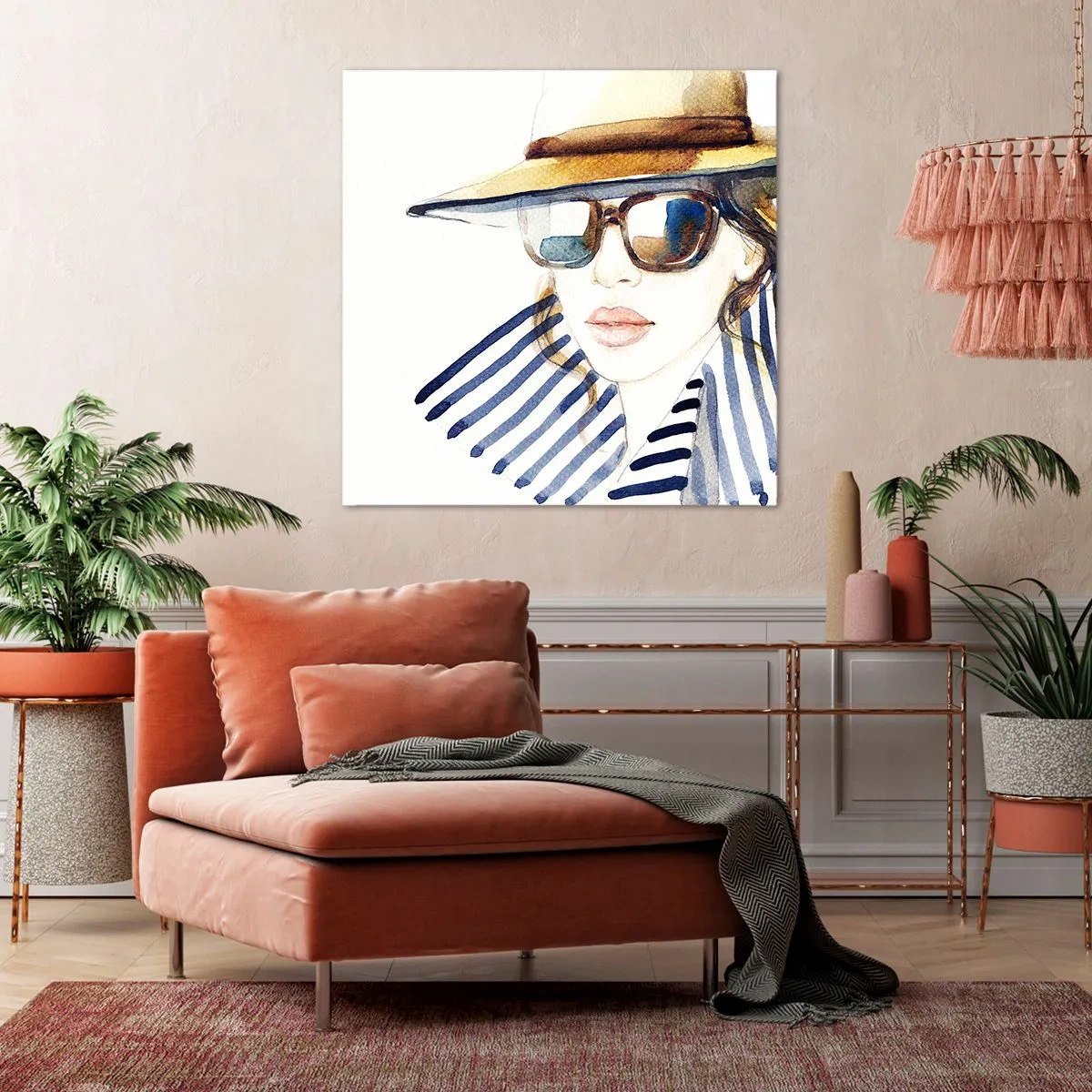 Canvas picture - Welcome to Florida! - 50x50 cm