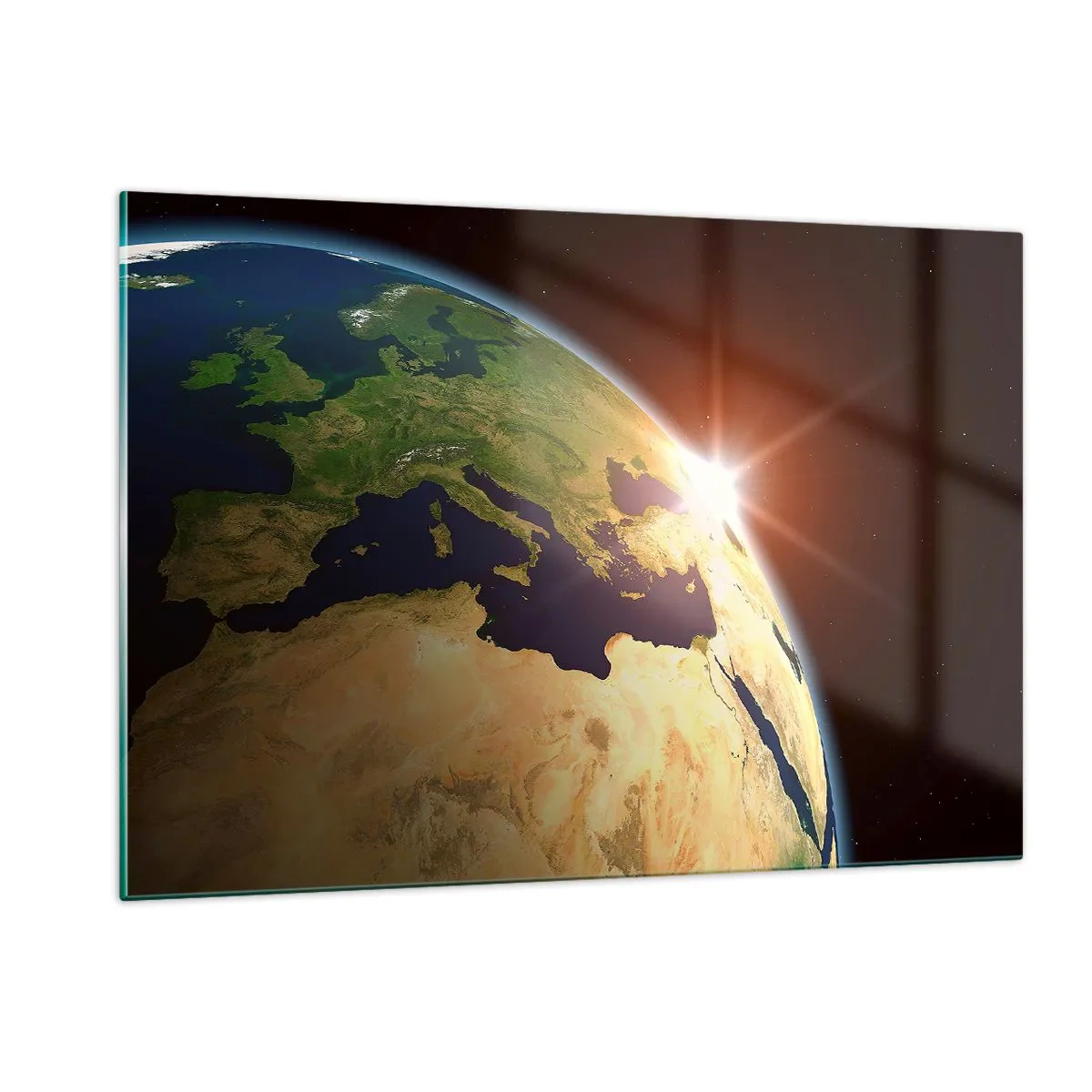 Glass picture - Sunrise - 120x80 cm