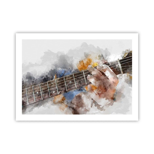 Poster - Poetry Between Strings - 70x50 cm