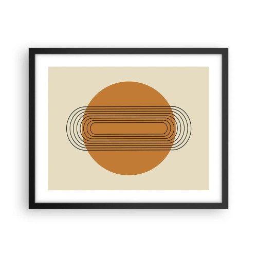 Poster in black frame - Perfect Plan - 50x40 cm