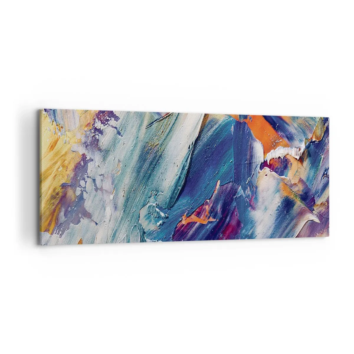 Canvas picture - Whirlwind of Colour - 120x50 cm