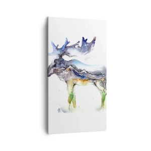Canvas picture - Hero of a Winter's Tale - 45x80 cm