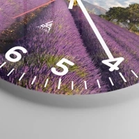 Clock face with numbers