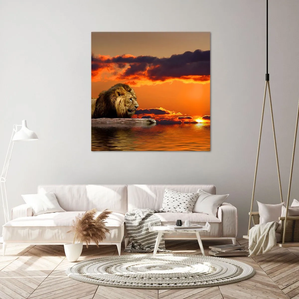 Canvas picture - The King of Nature - 30x30 cm