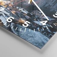 Clock face with numbers