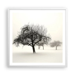 Poster in white frmae - Winter Dream - 60x60 cm