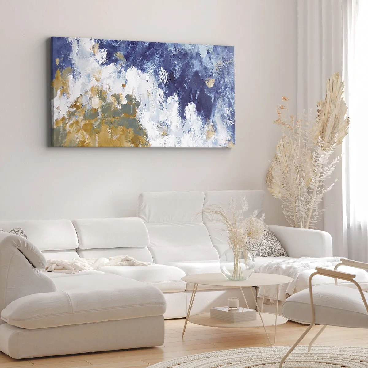 Canvas picture - The Dance of Elements - 120x50 cm