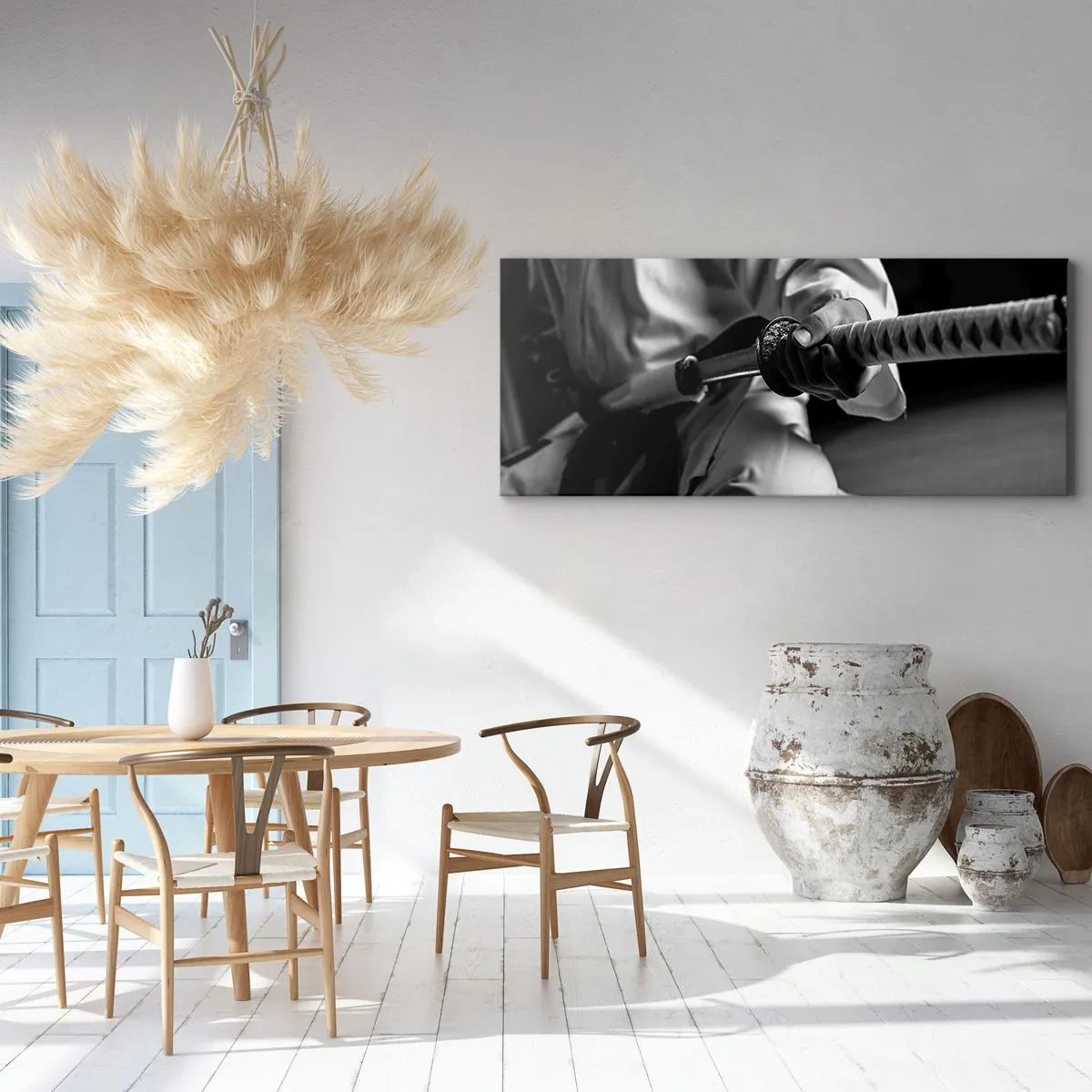 Canvas picture - Warrior's Soul - 120x50 cm