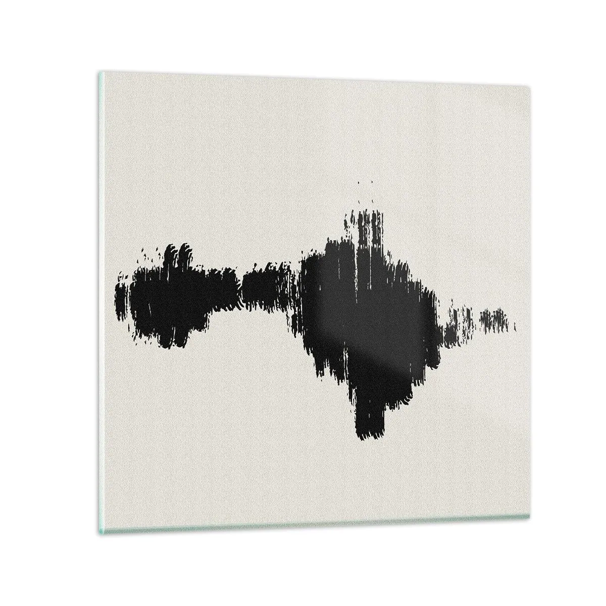 Glass picture - Vibrations of Imagination - 30x30 cm