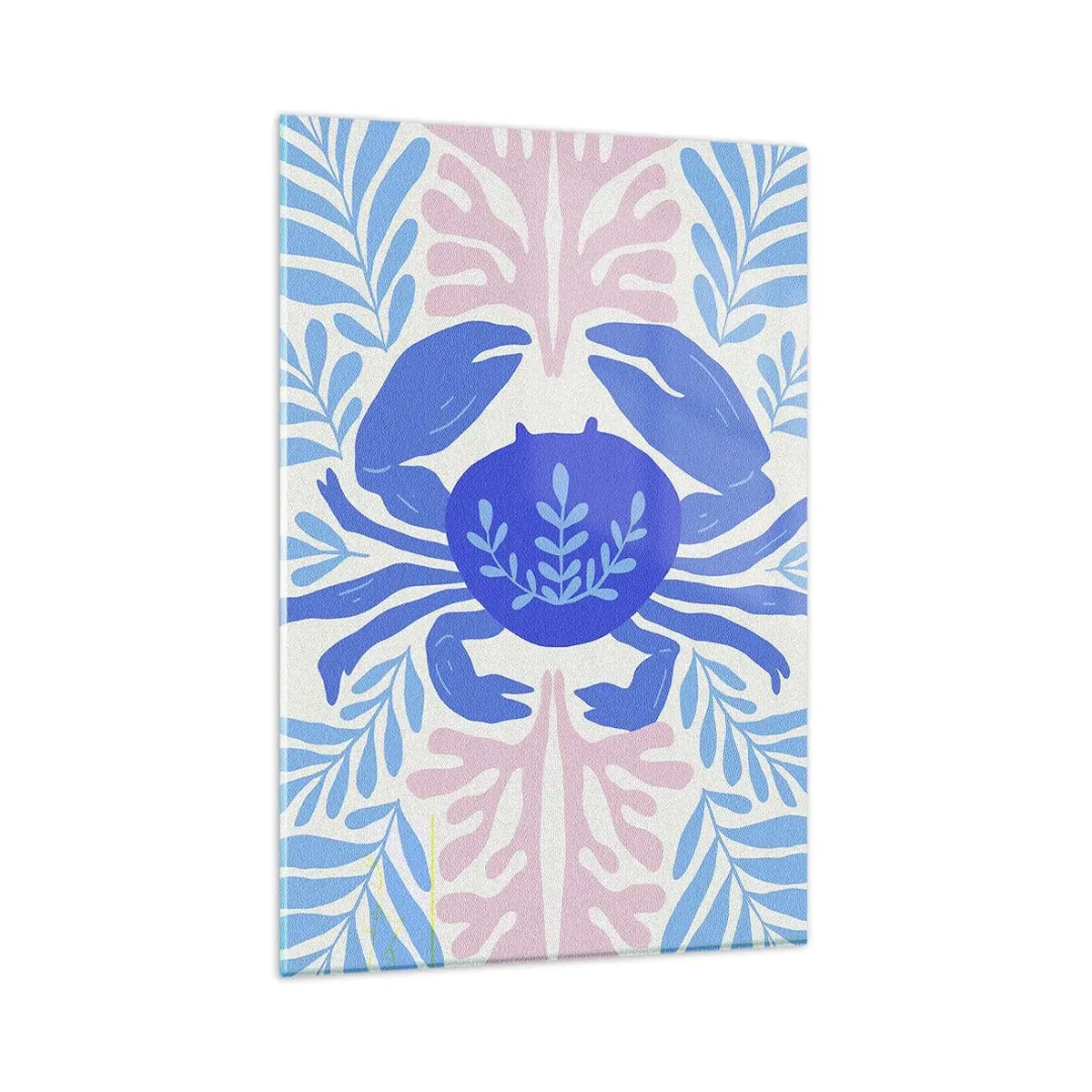 Glass picture - Like a Sea Flower - 80x120 cm