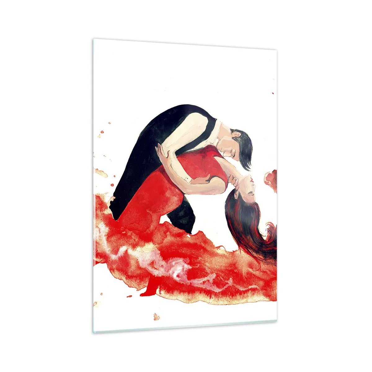 Glass picture - Tango - Sensual Wave - 50x70 cm