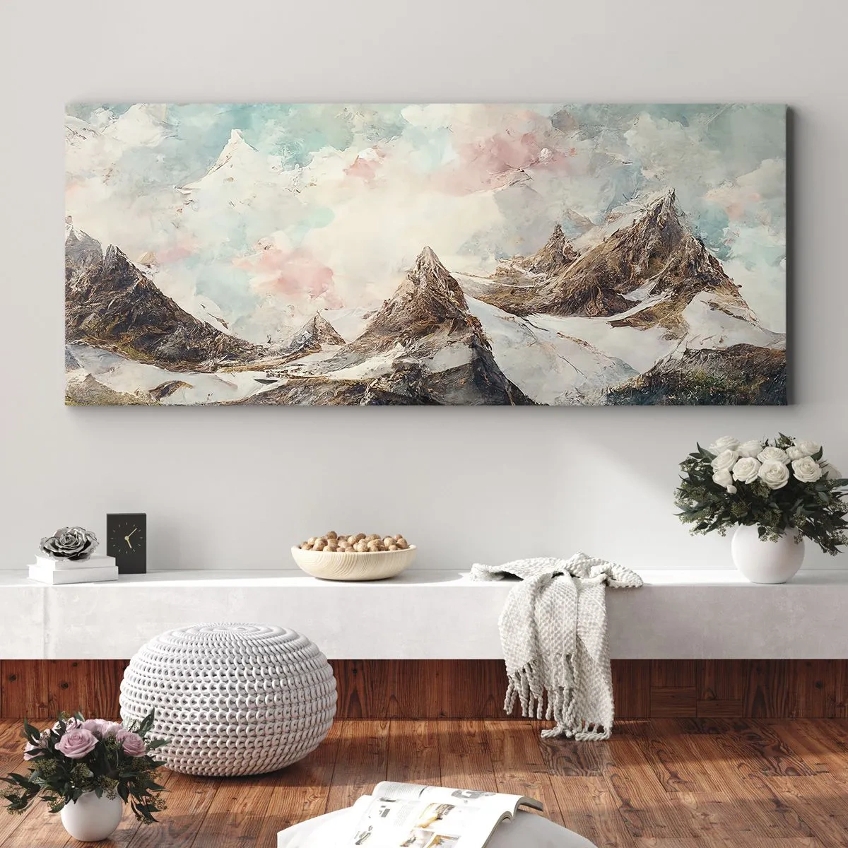 Canvas picture - Rocky Blades - 90x30 cm