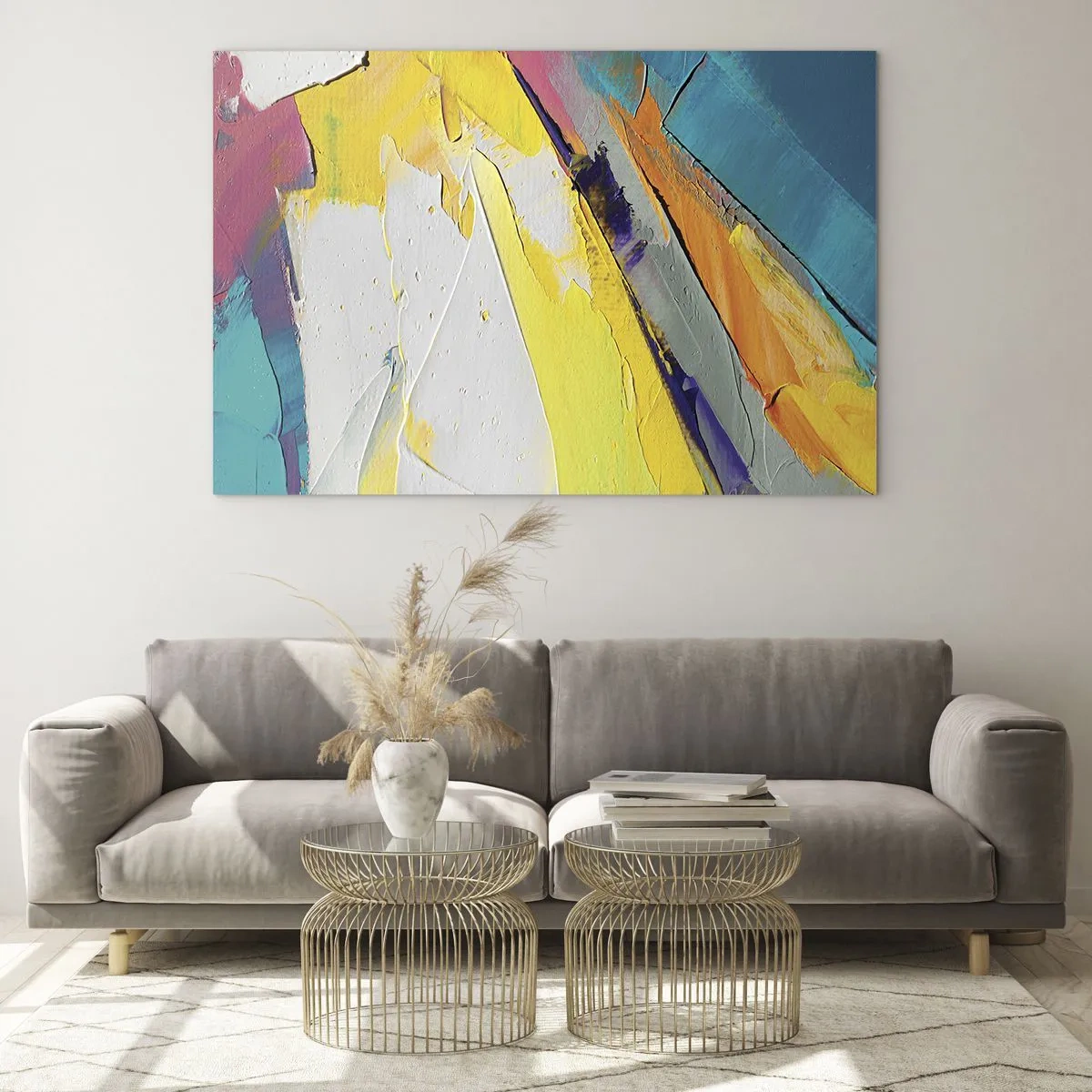 Glass picture - Anatomy of Light - 100x70 cm