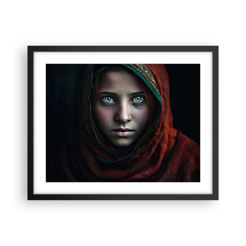 Poster in black frame - Eastern Princess - 50x40 cm