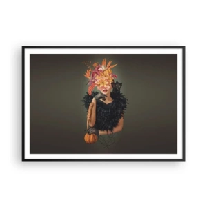 Poster in black frame - Charm of a Witch - 100x70 cm