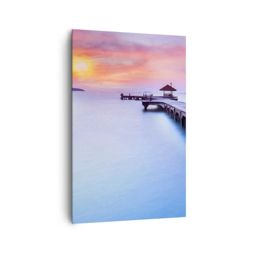 Canvas picture - Sea of Calm to the Horizon - 80x120 cm