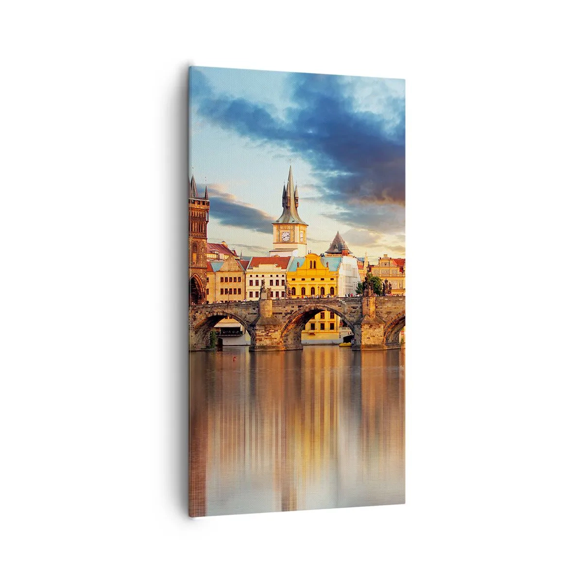 Canvas picture - Beautiful Prague - 65x120 cm
