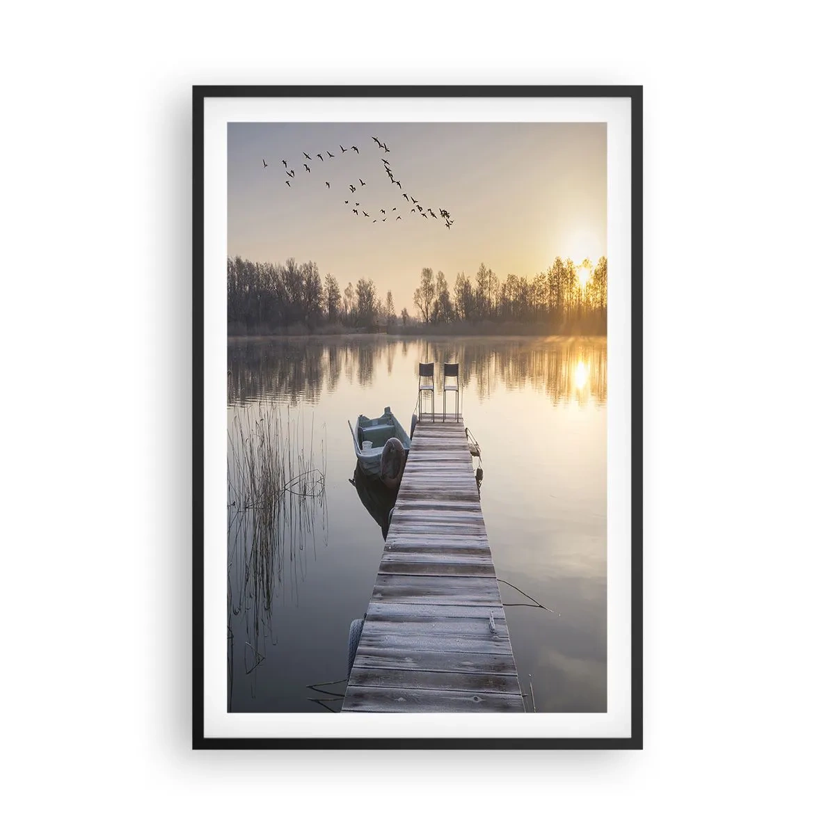 Poster in black frame - I Will Be Back Soon - 61x91 cm