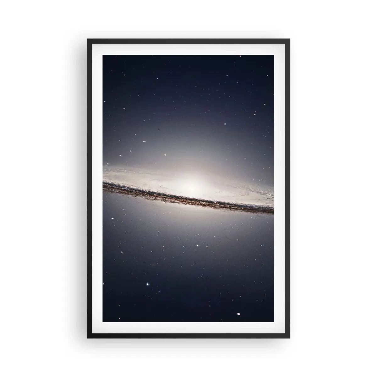 Poster in black frame - A Long Time Ago in a Distant Galaxy - 61x91 cm