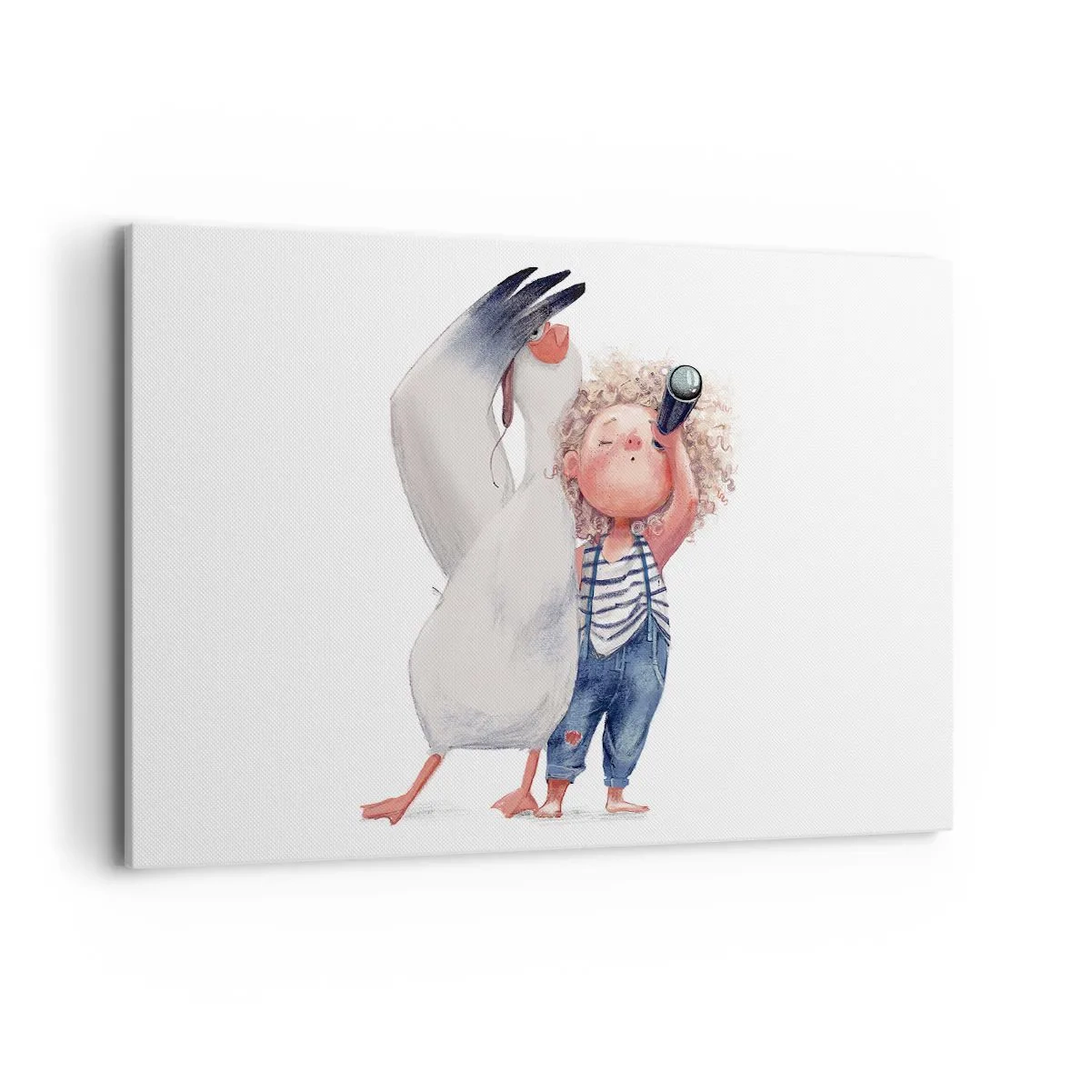 Canvas picture - Plan of a Great Journey - 120x80 cm