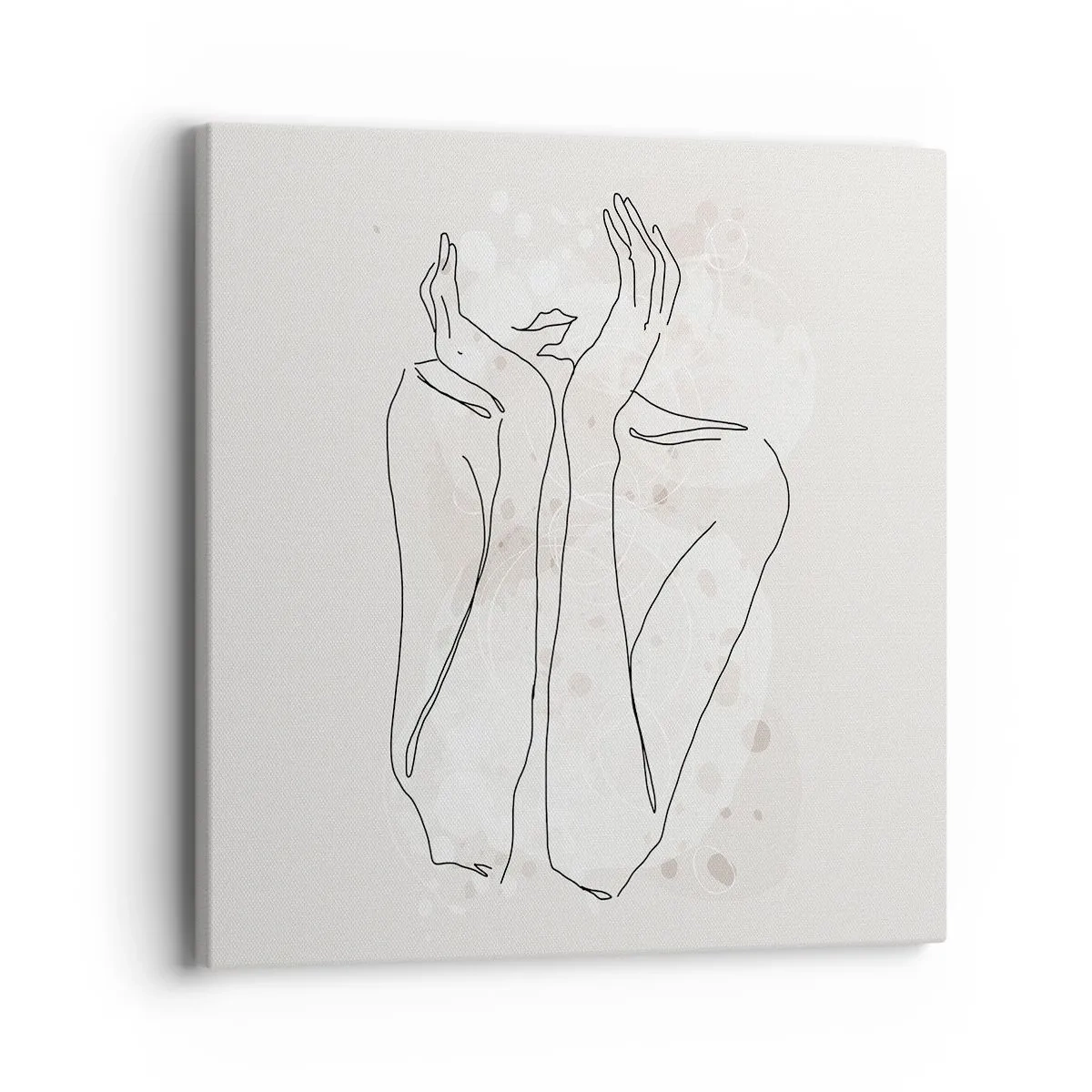 Canvas picture - Dreamful Moment - 40x40 cm