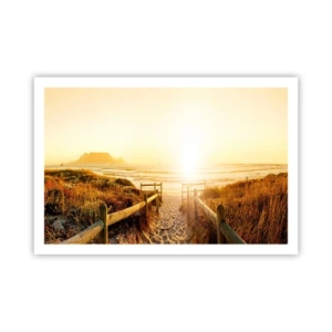 Poster - Through the Dune, Towards the Sun - 91x61 cm