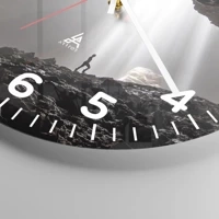 Clock face with numbers