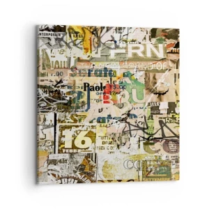 Canvas picture - So Much Is Going on - 70x70 cm