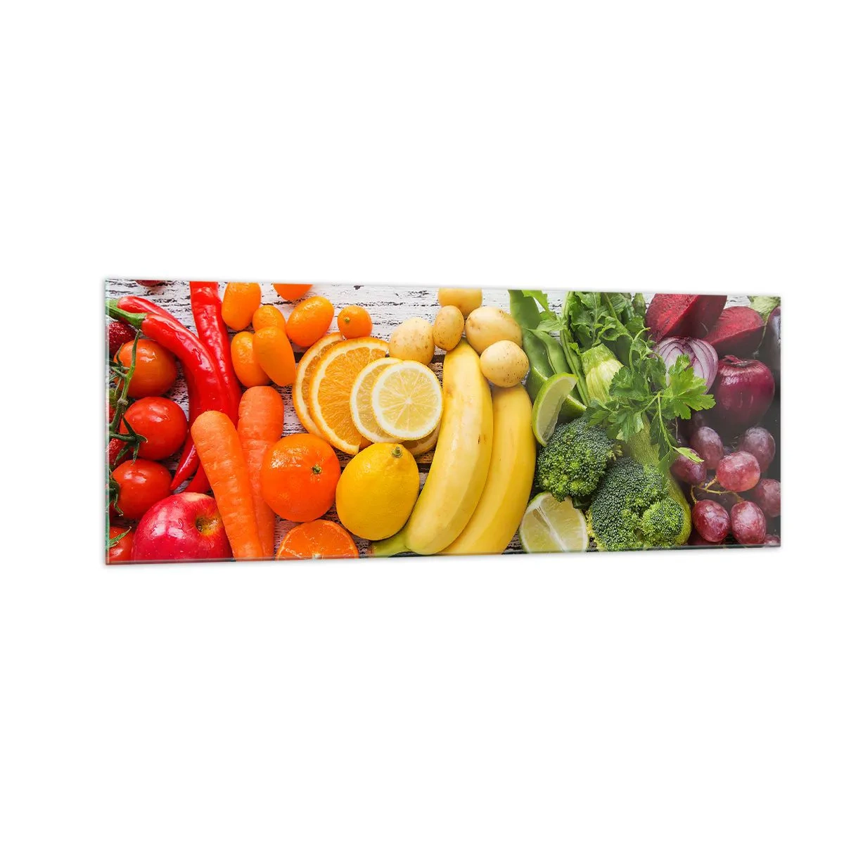 Glass picture - Is that Not Enough? - 140x50 cm