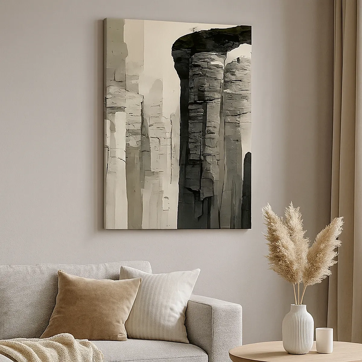 Canvas picture - Majesty of Antiquity - 50x70 cm