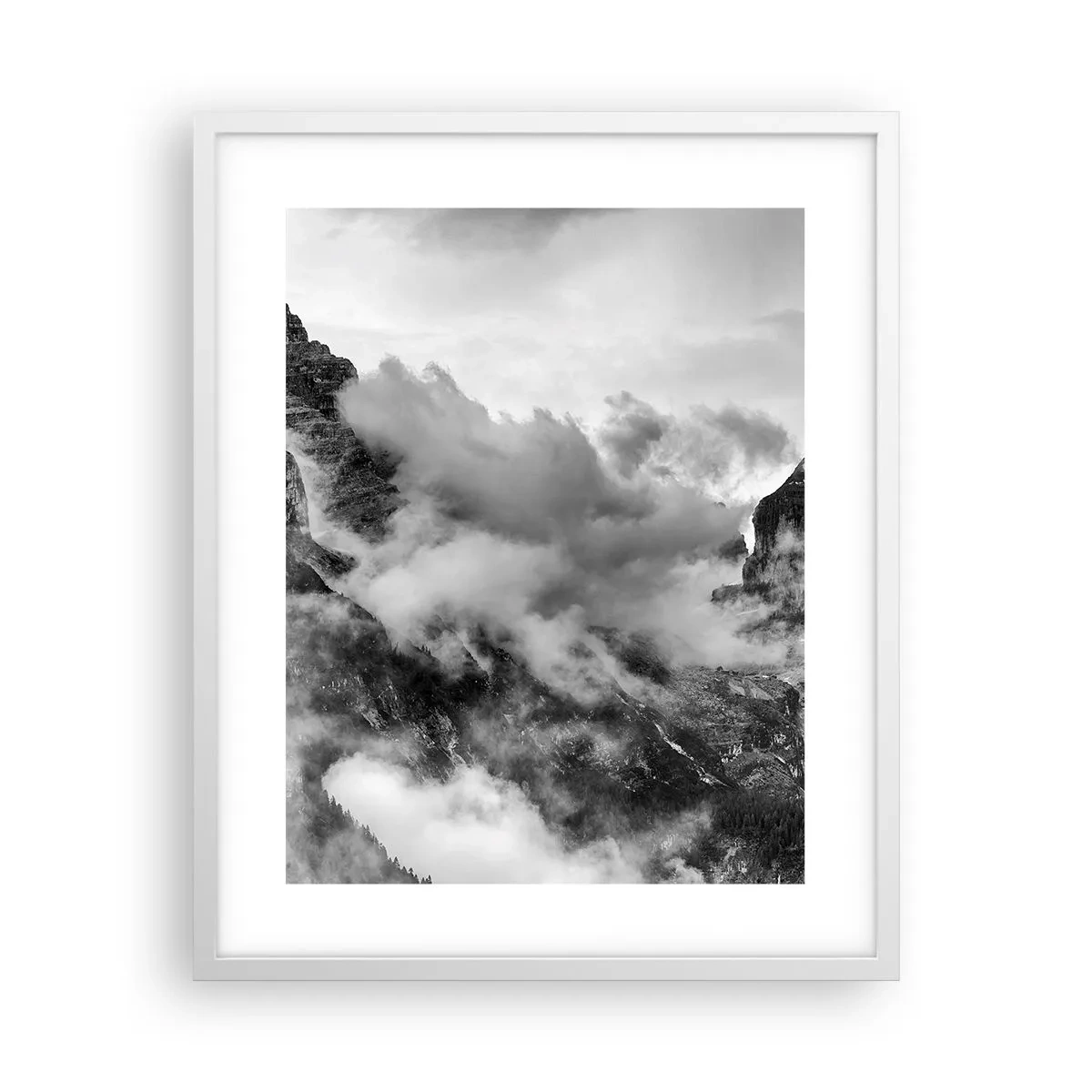 Poster in white frmae - Beautiful and Cruel - 40x50 cm