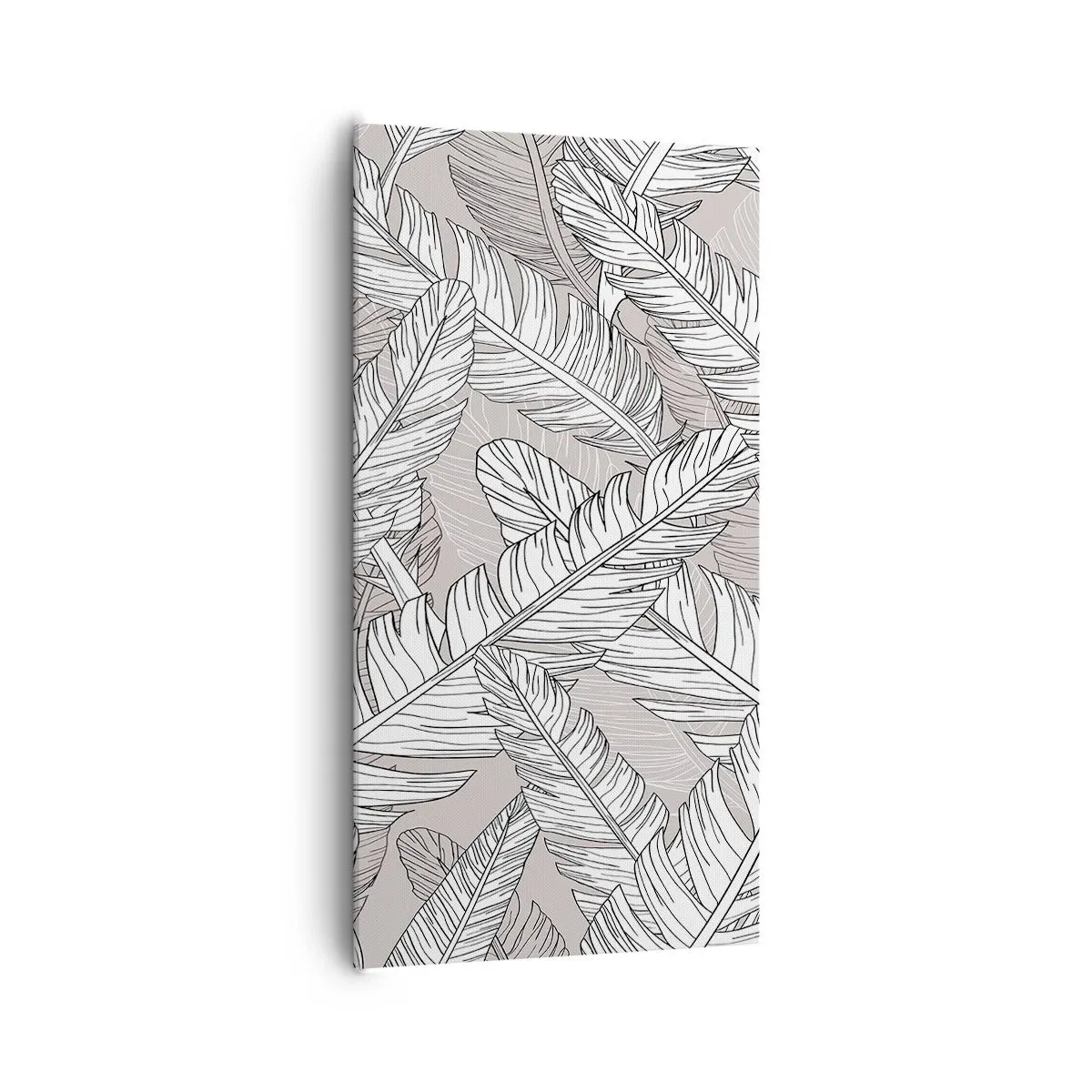 Canvas picture - Storm of Feathers - 65x120 cm