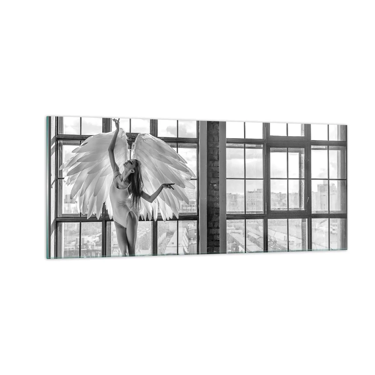Glass picture - City of Angels? - 100x40 cm