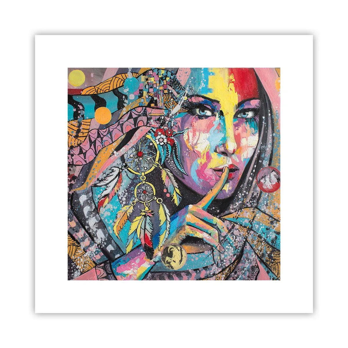 Poster - Don't Talk Until You Understand - 30x30 cm