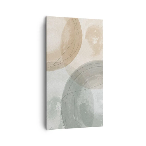 Canvas picture - Permeation of Worlds - 45x80 cm