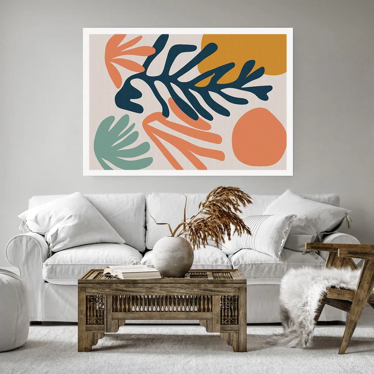 Poster - Coral Sea - 50x40 cm
