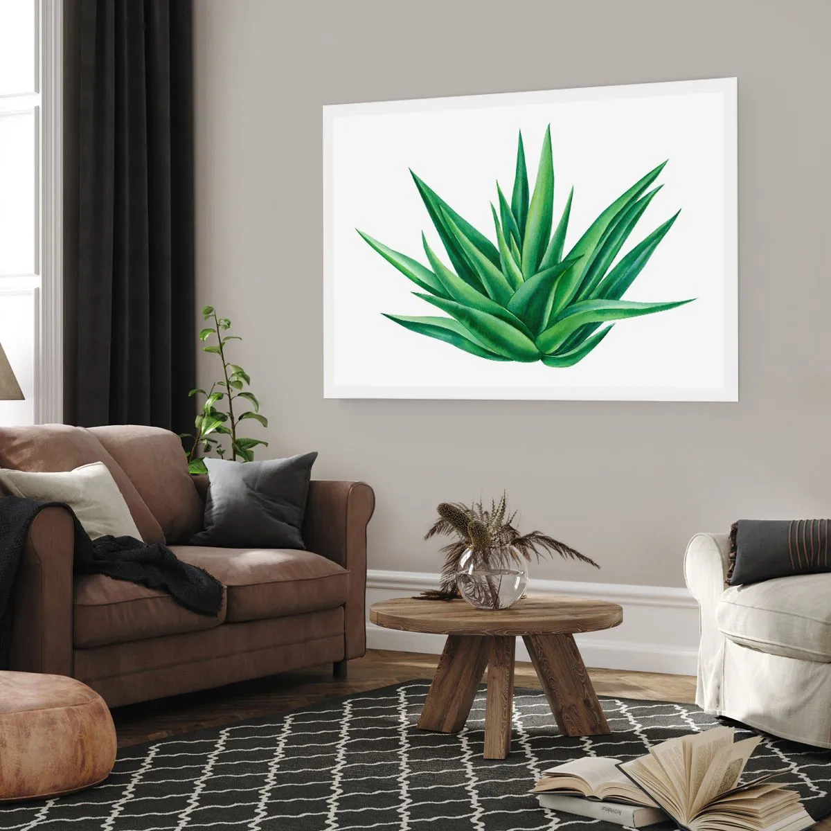 Poster - Green - Power - Life - 40x30 cm