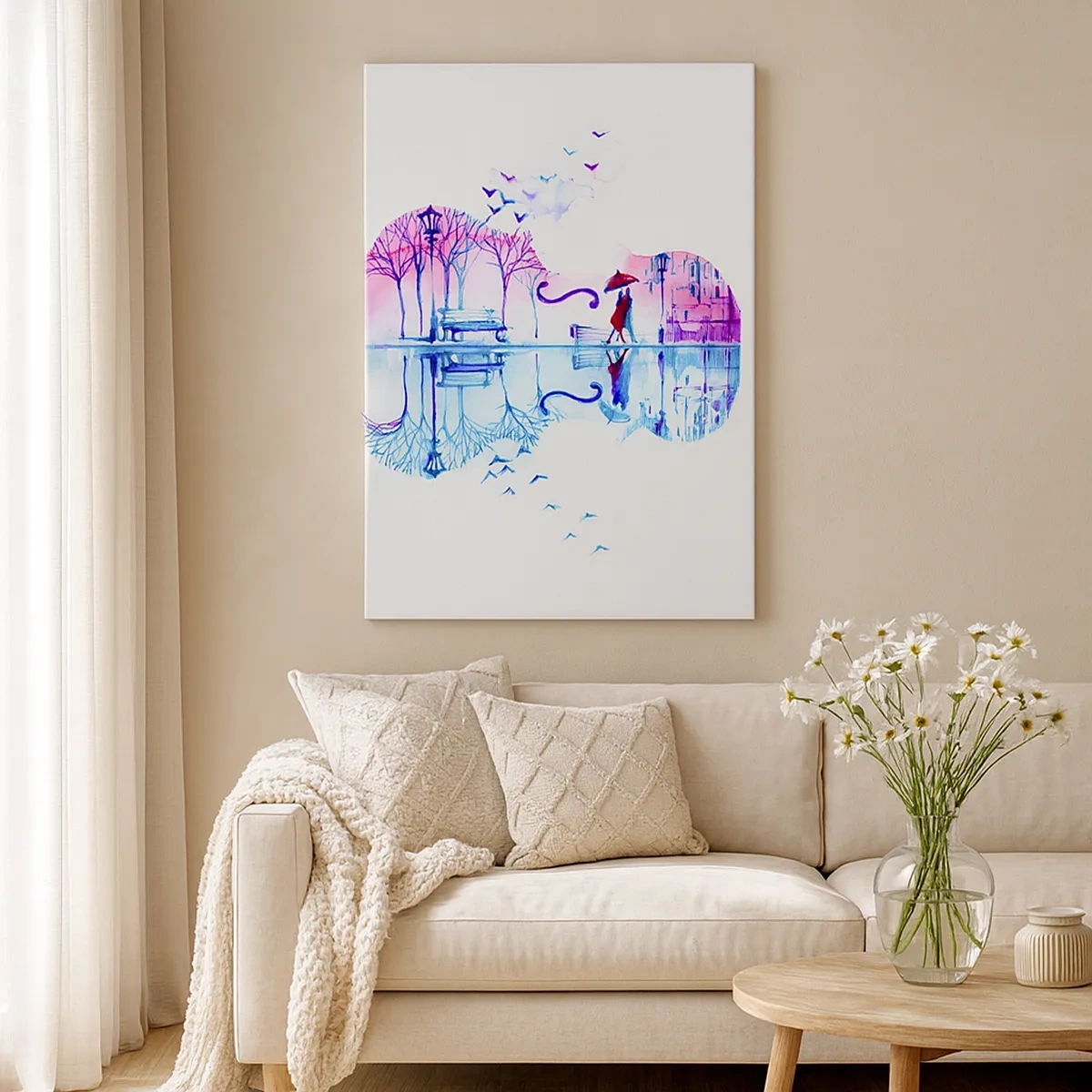 Canvas picture - I Will Bring Canticles of Rain - 50x70 cm