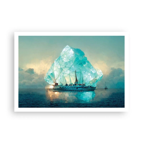 Poster - Arctic Diamond - 100x70 cm