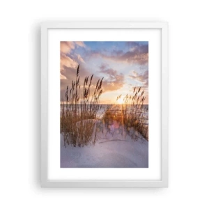 Poster in white frmae - Farewell to the Sun and Wind - 30x40 cm