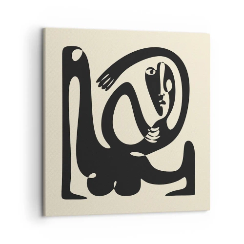 Canvas picture - Almost Picasso - 50x50 cm