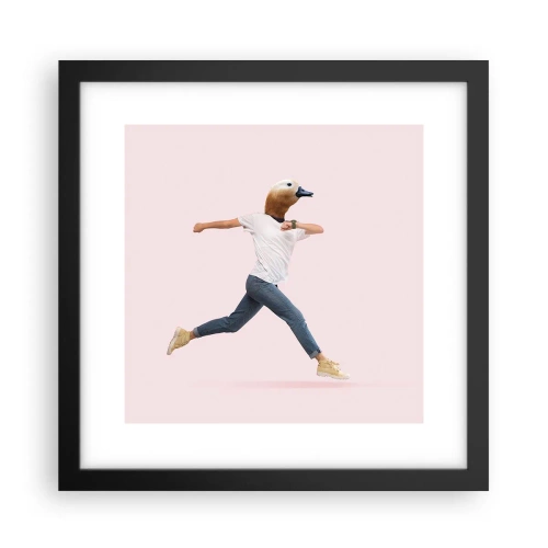 Poster in black frame - Pinch of Absurd - 30x30 cm