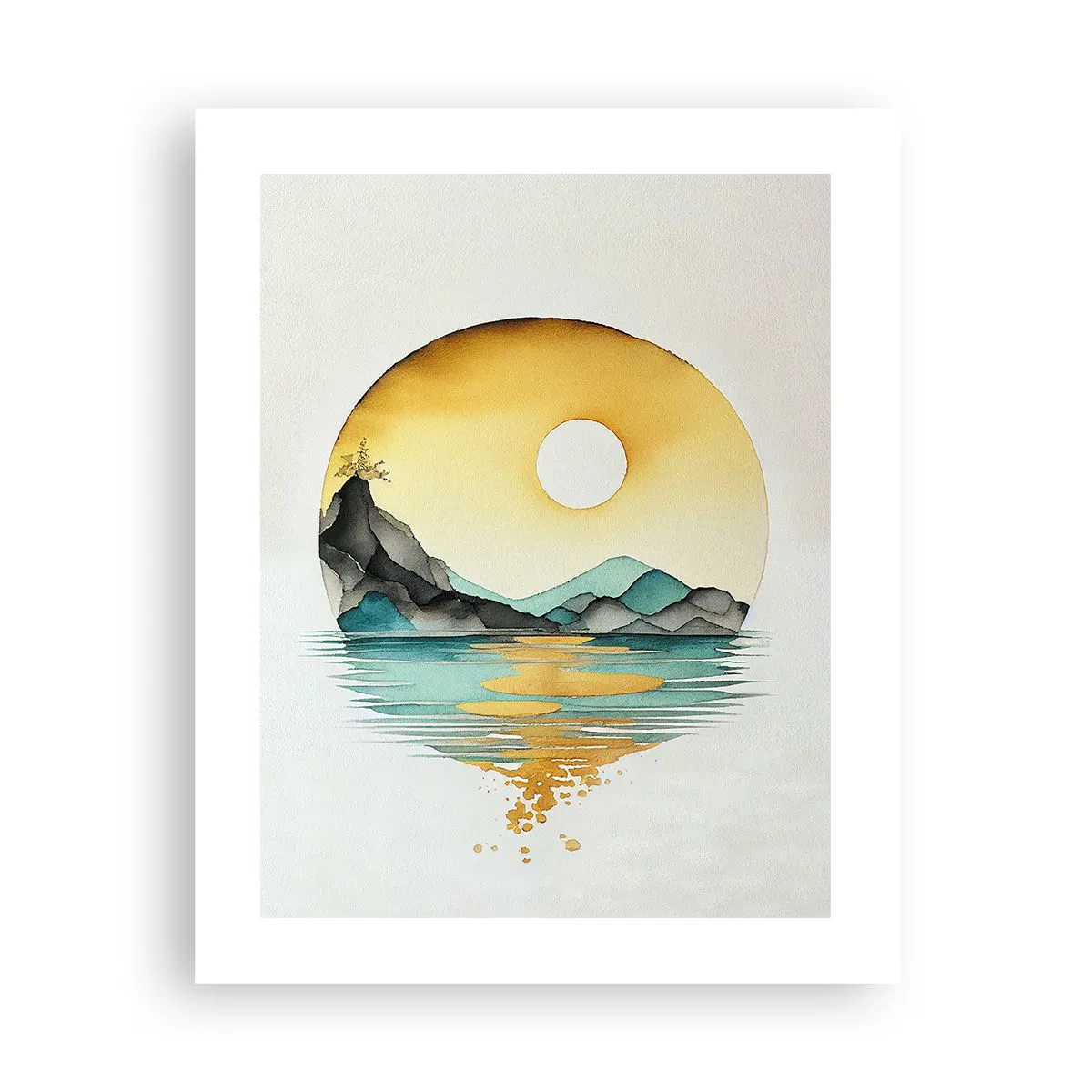 Poster - In the Circle of Beauty - 40x50 cm