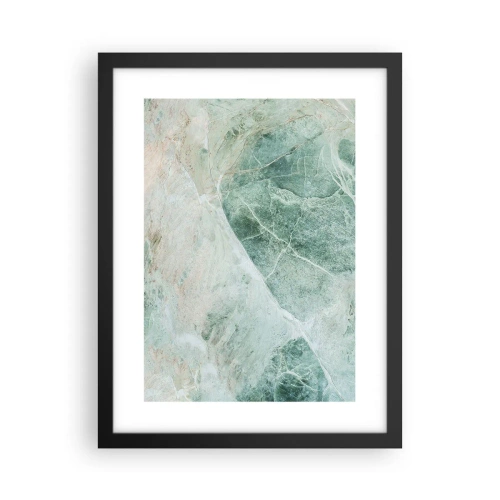 Poster in black frame - Noble Coolness of a Stone - 30x40 cm