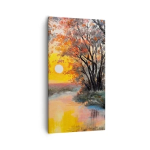 Canvas picture - Autumn Impressions - 55x100 cm